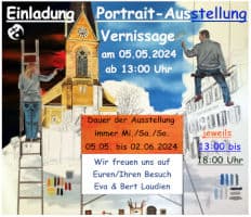 2024: Portraitausstellung in der Laudien-Rathaus-Galerie Bischofsgrün